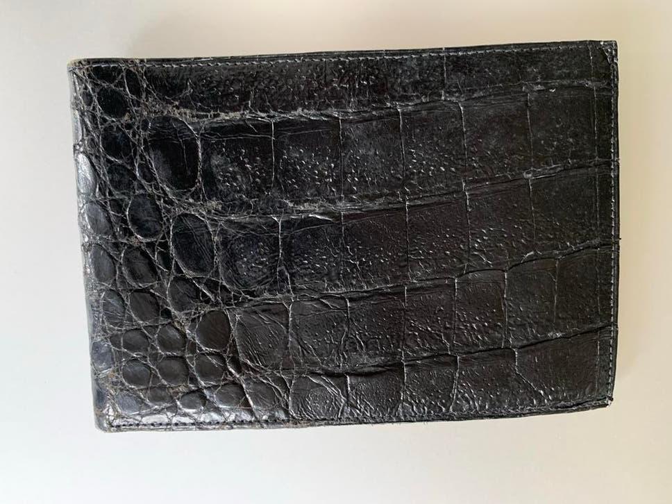 Royal, zwarte echt kroko leren heren portemonnee, zgan, Sieraden, Tassen en Uiterlijk, Portemonnees, Overige merken, Verzenden