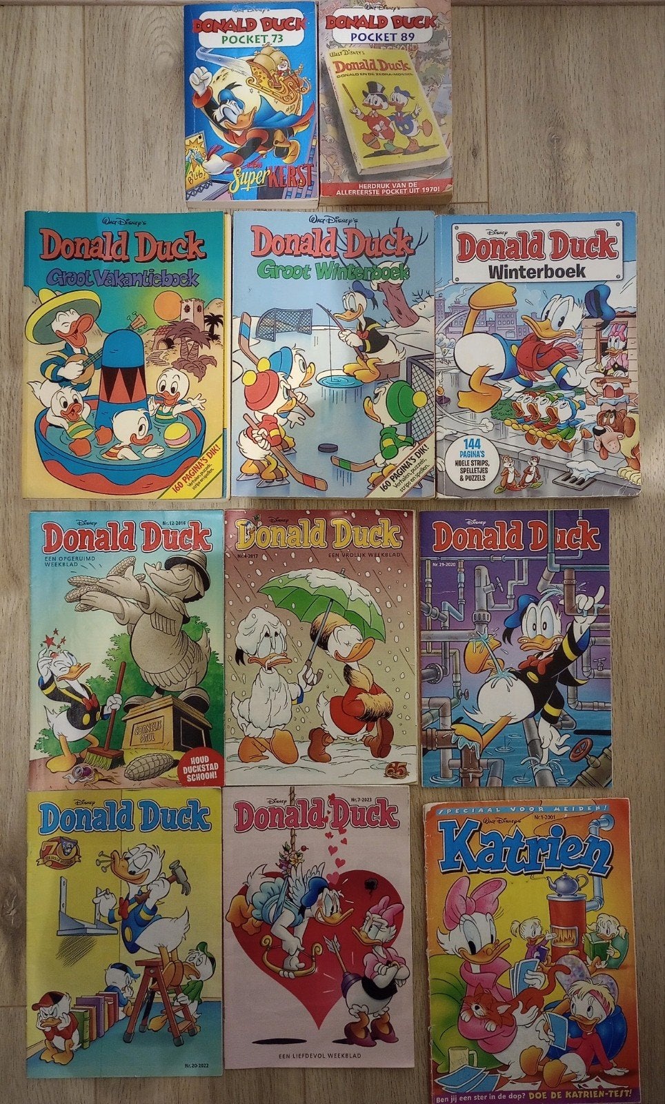 Donald Duck, Boeken, Meerdere stripboeken, Ophalen of Verzenden, Gelezen