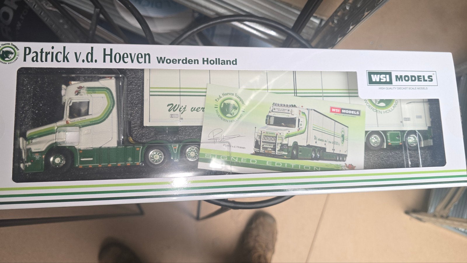 WSI Model Patrick v.d. Hoeven Vrachtwagen, 1:50 of kleiner, Nieuw, Truck, Ophalen