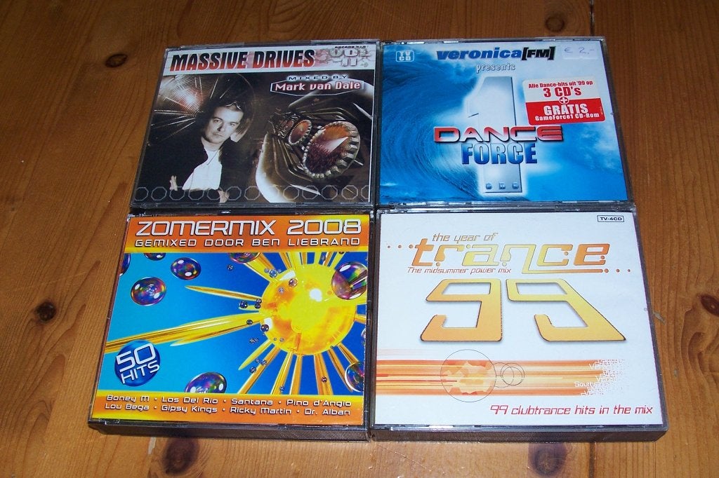 8  cd's Dance en House, Ophalen of Verzenden, Gebruikt, House, Overige typen