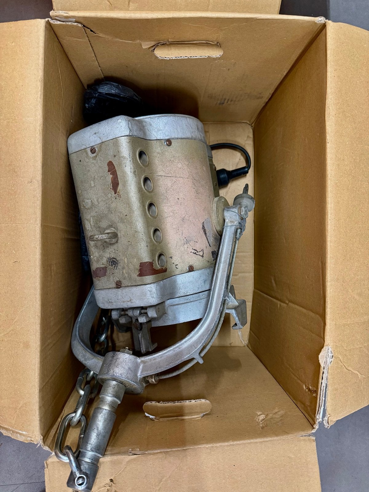Vintage Theater Spot / Film Lamp - Industriële Decoratie, Ophalen