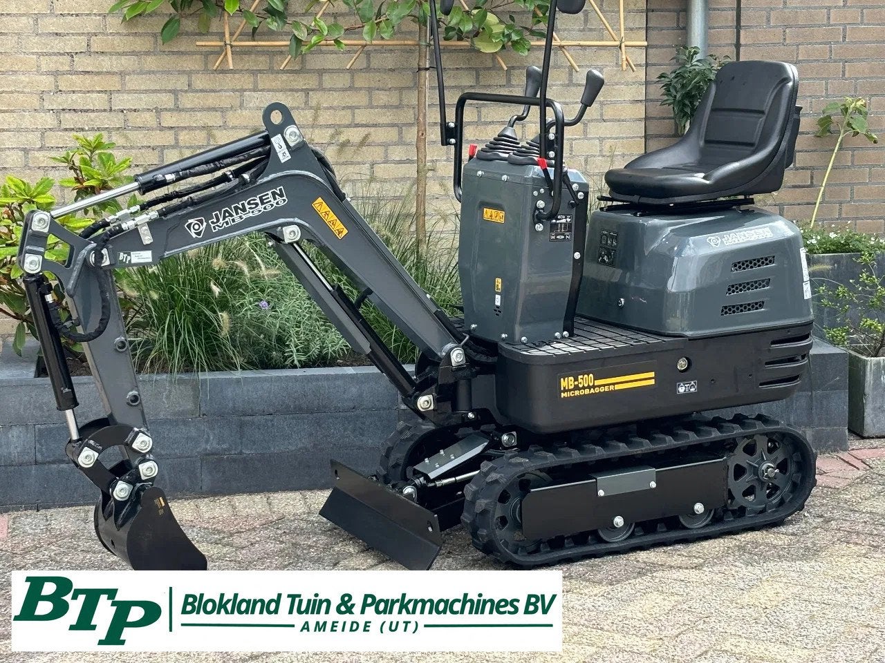 JANSEN Minigraver mini graafmachine MB500 ACTIE op voorraad!, Nieuw, Jansen