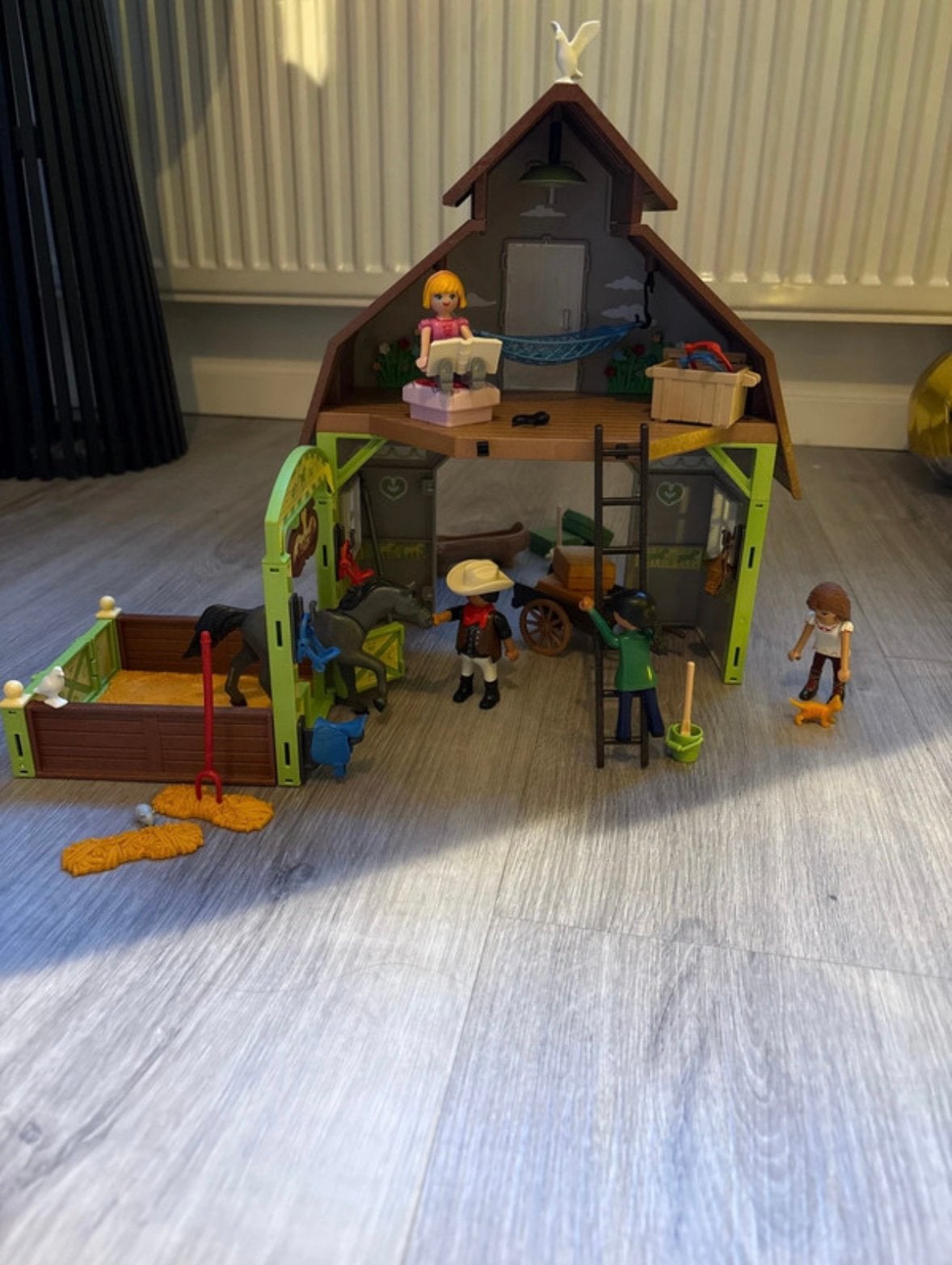Playmobil Complete set Spirit schuur, Complete set, Overige typen, Ophalen of Verzenden, Zo goed als nieuw