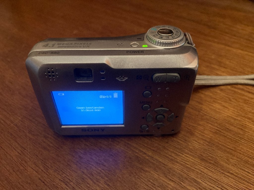Sony Cybershot DSC-S80, Audio, Tv en Foto, Fotocamera's Digitaal, Gebruikt, Geheugenkaart, Overige typen, Ophalen of Verzenden