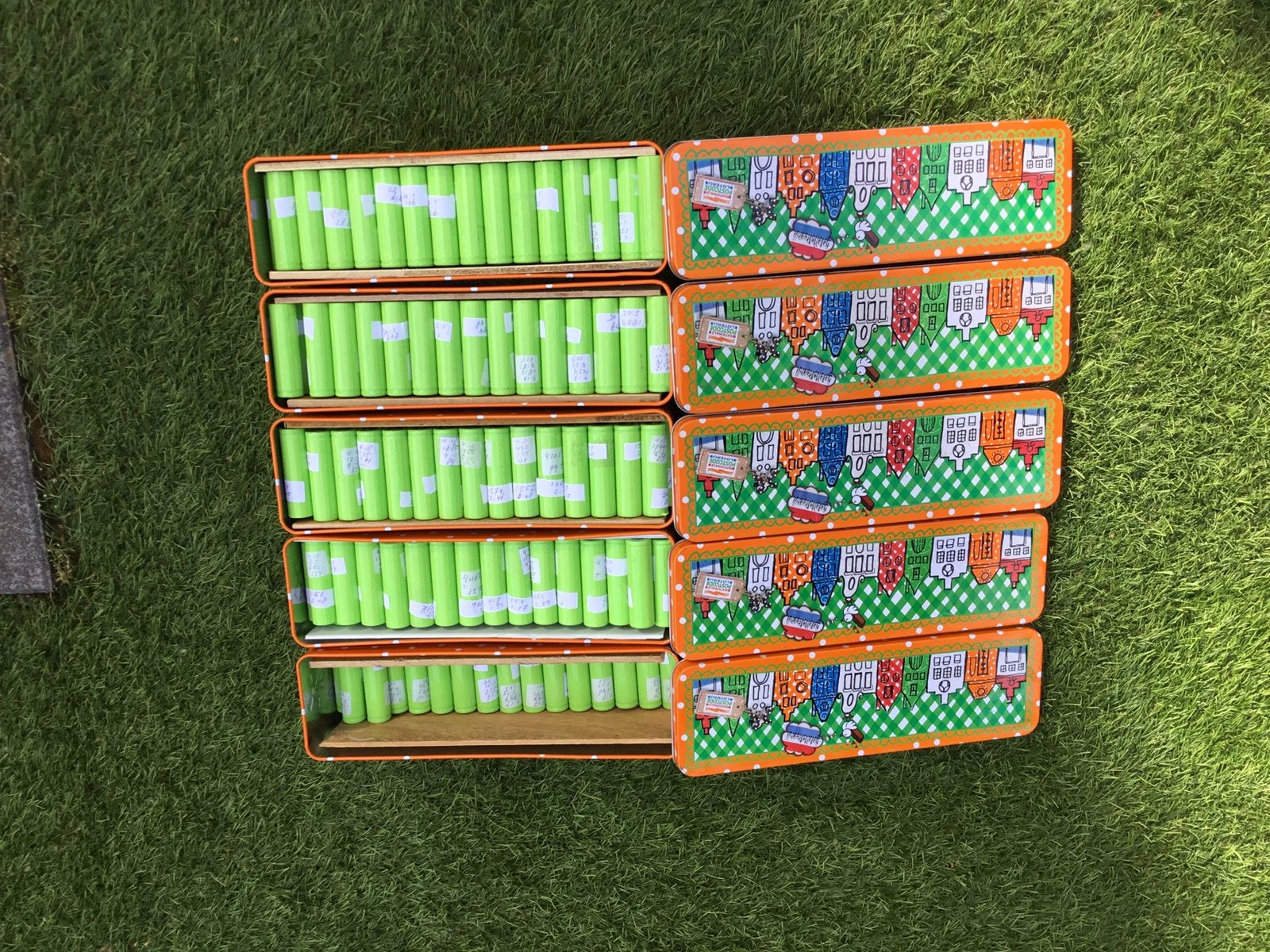 Oplaadbare Lithium-ion batterijen US 18650 V, Ophalen, Zo goed als nieuw