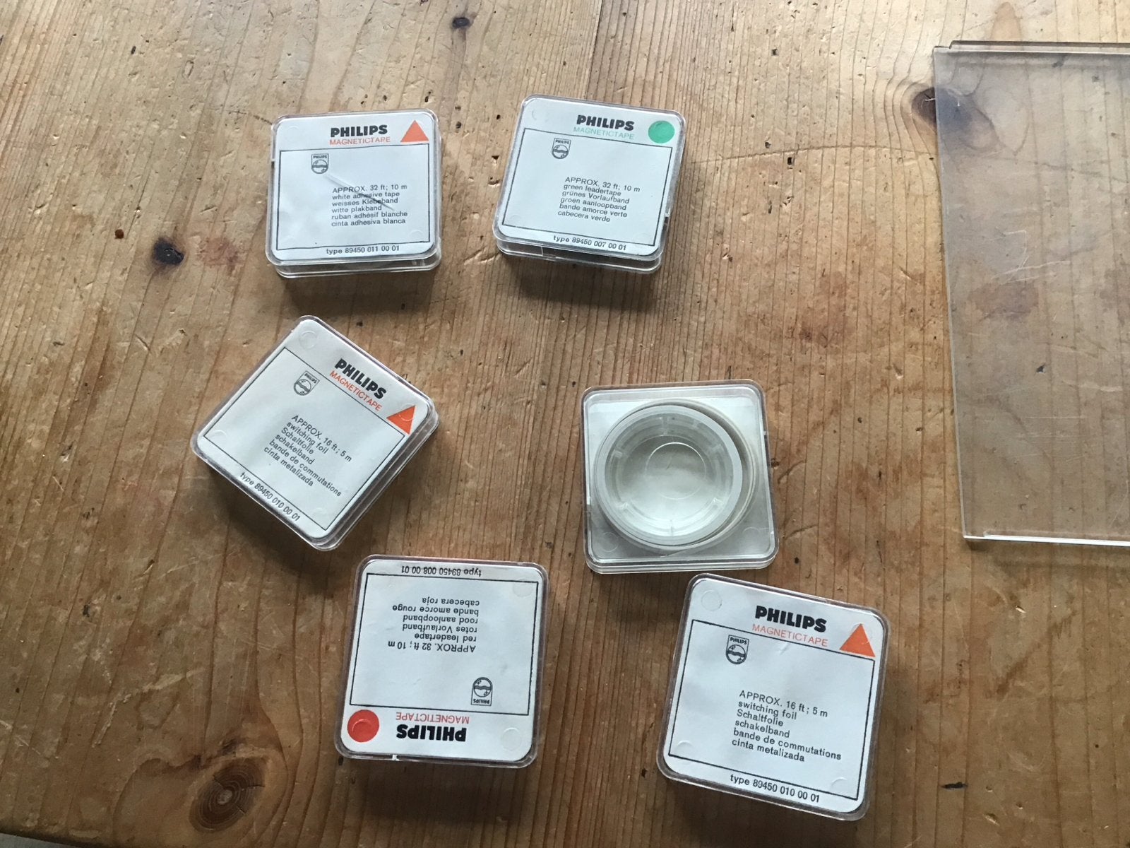 Philips Magneetbanden - Diverse kleuren en lengtes, Audio, Tv en Foto, Bandrecorders, Ophalen of Verzenden, Onderdeel, Met banden