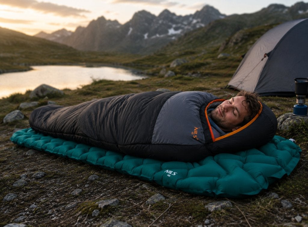 Nils Ultra Light 710gr Lichtgewicht Slaapzak, Outdoorsportshop, Nieuw, Verzenden, Info@outdoorsportshop.nl