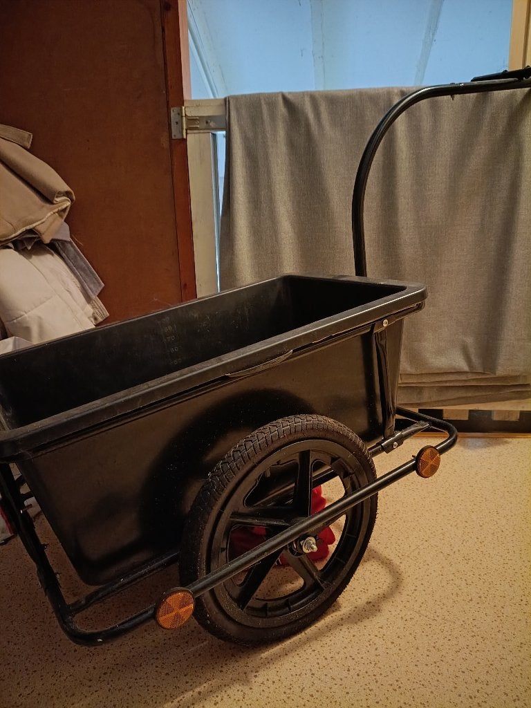 Fietsaanhangwagen, 80 kg of meer, Zo goed als nieuw, Aanhangfiets, Ophalen