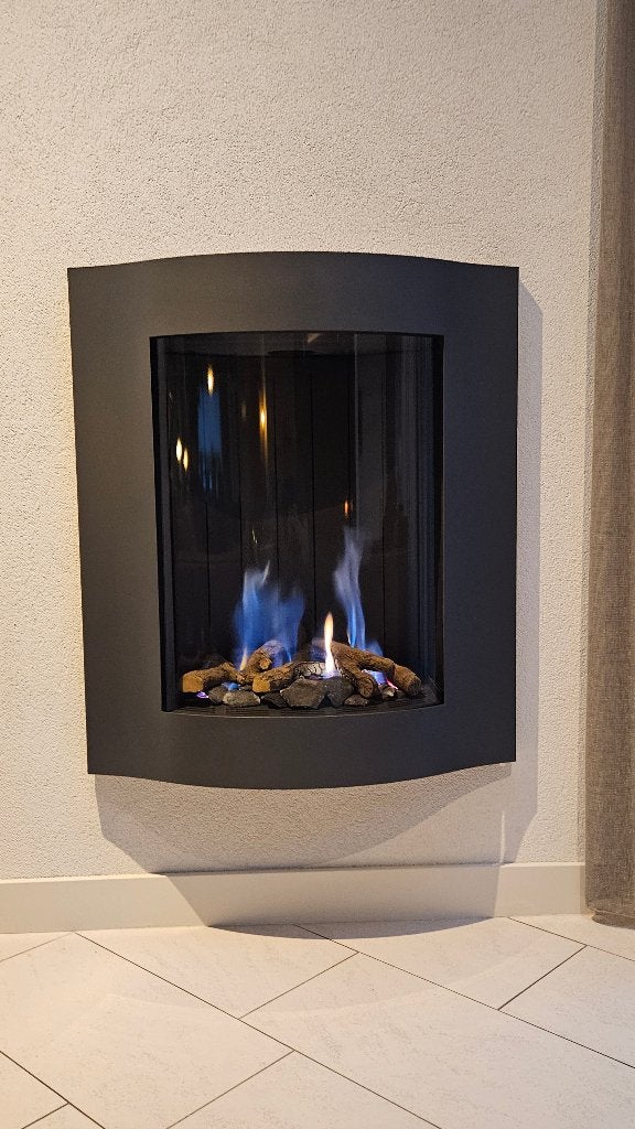 Gashaard Bellfires - model Retro Bell antraciet, Ophalen, Gebruikt, Inbouwhaard, Gashaard