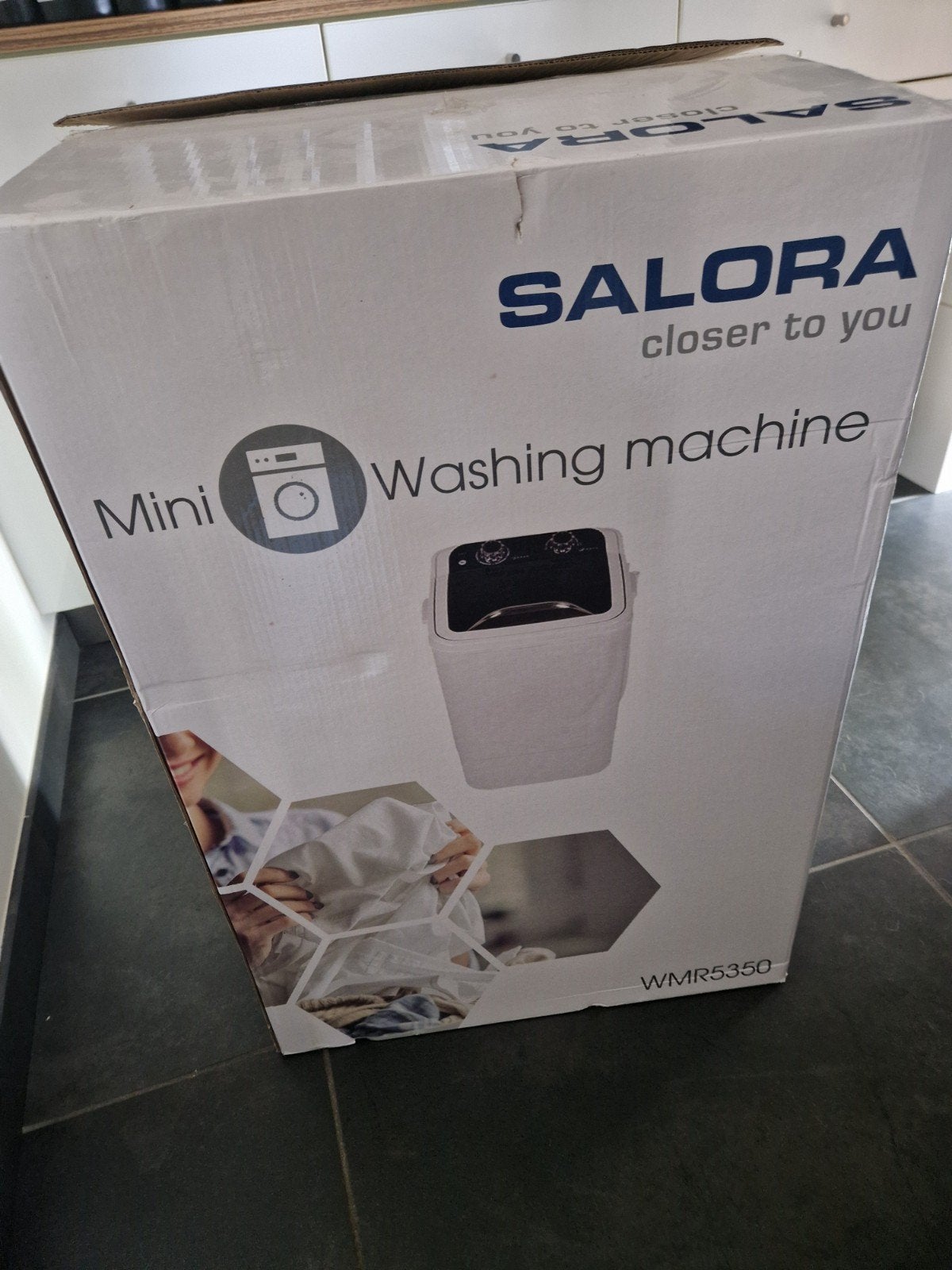 Salora mini wasmachine nieuw, Ophalen
