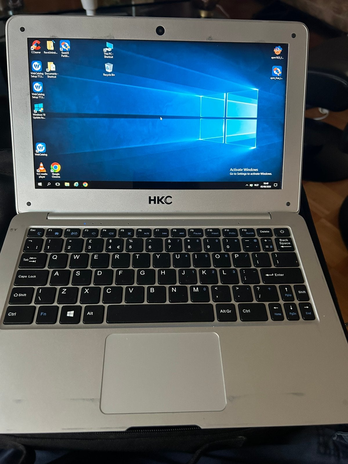 Mini laptop HKC NT 11H met Win10, Ophalen, Gebruikt, Minder dan 4 GB, Qwerty
