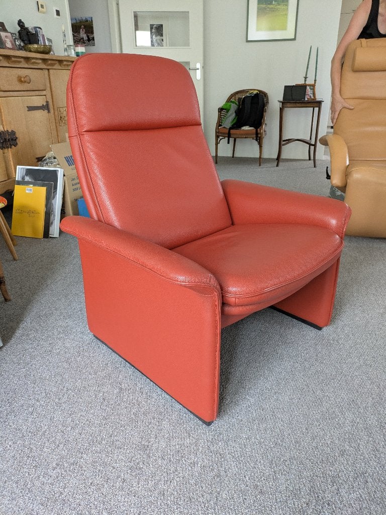 De Sede fauteuil, Huis en Inrichting, Fauteuils, Ophalen, Zo goed als nieuw, 75 tot 100 cm, Leer