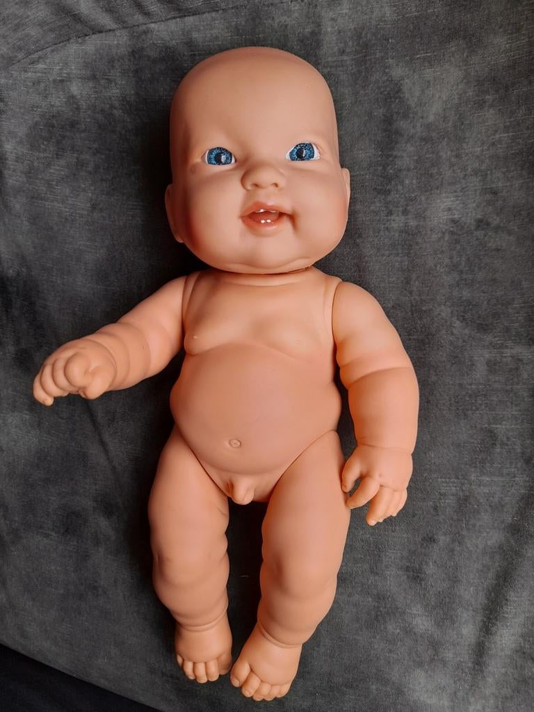 Leuke babypop -  jongen, Ophalen of Verzenden, Babypop
