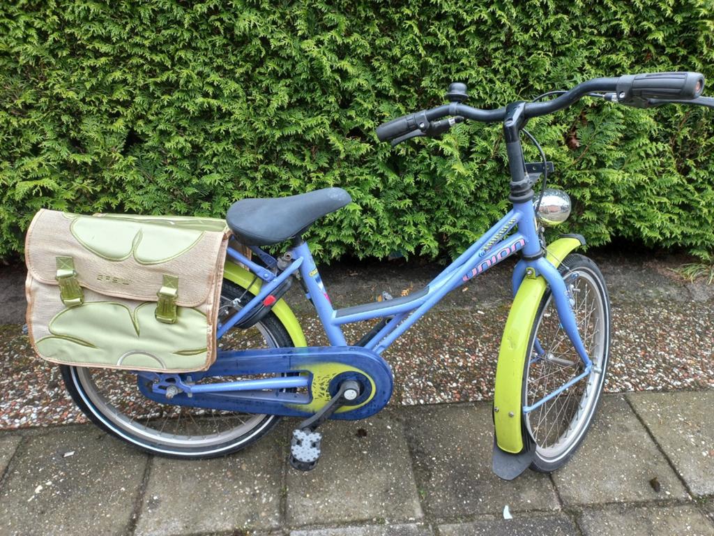 Meisjesfiets 20 inch, Fietsen en Brommers, Fietsen | Meisjes, Ophalen, Gebruikt, Versnellingen, 20 inch