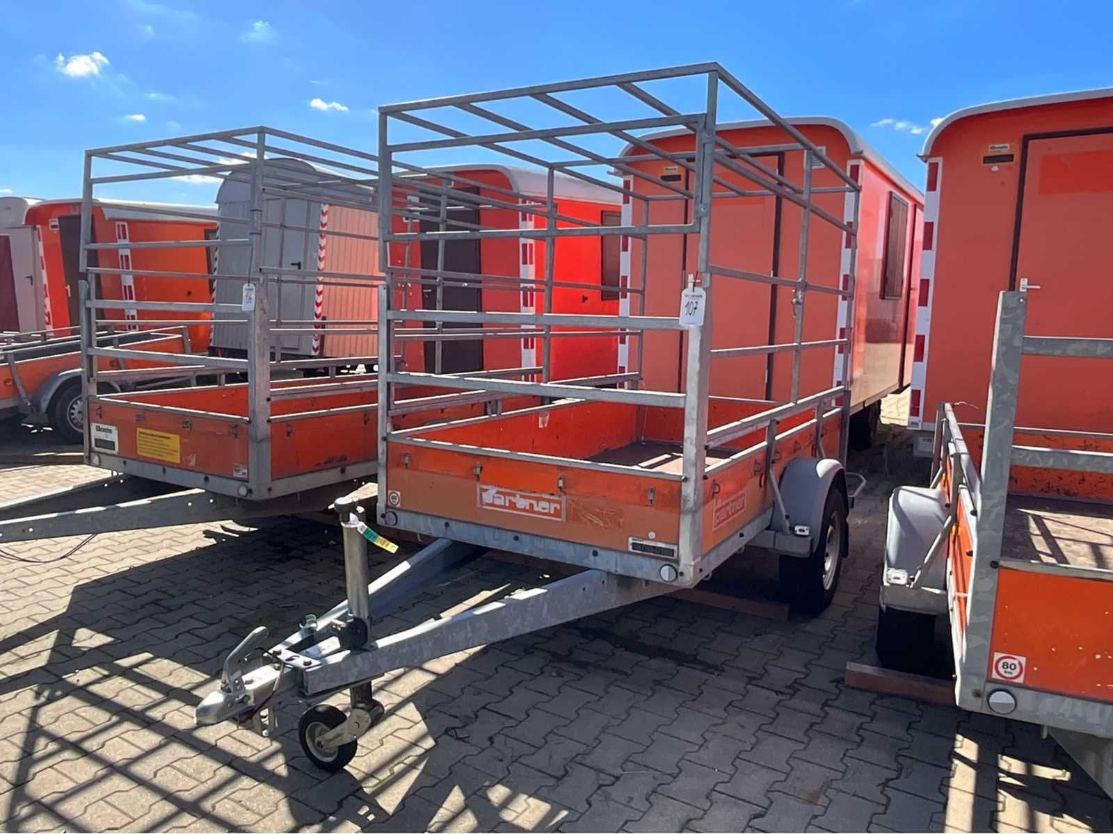 2012 Atec EO1300 B Huif aanhangwagen, Gebruikt