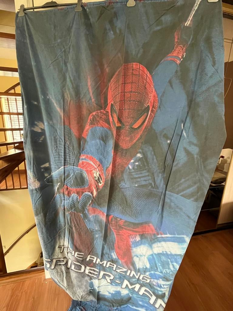 SPIDERMAN DEKBEDOVERTREK, Kinderen en Baby's, Kinderkamer | Beddengoed, Ophalen of Verzenden, Gebruikt, Jongetje of Meisje, Dekbedovertrek