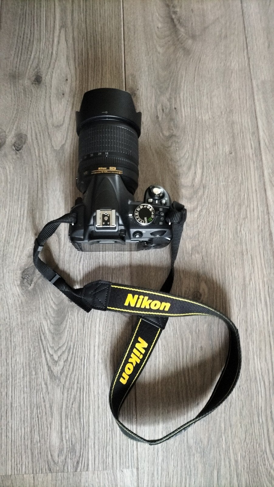 Nikon D3100 met 18-105mm lens, Audio, Tv en Foto, Fotocamera's Digitaal, Spiegelreflex, Ophalen of Verzenden, Zo goed als nieuw