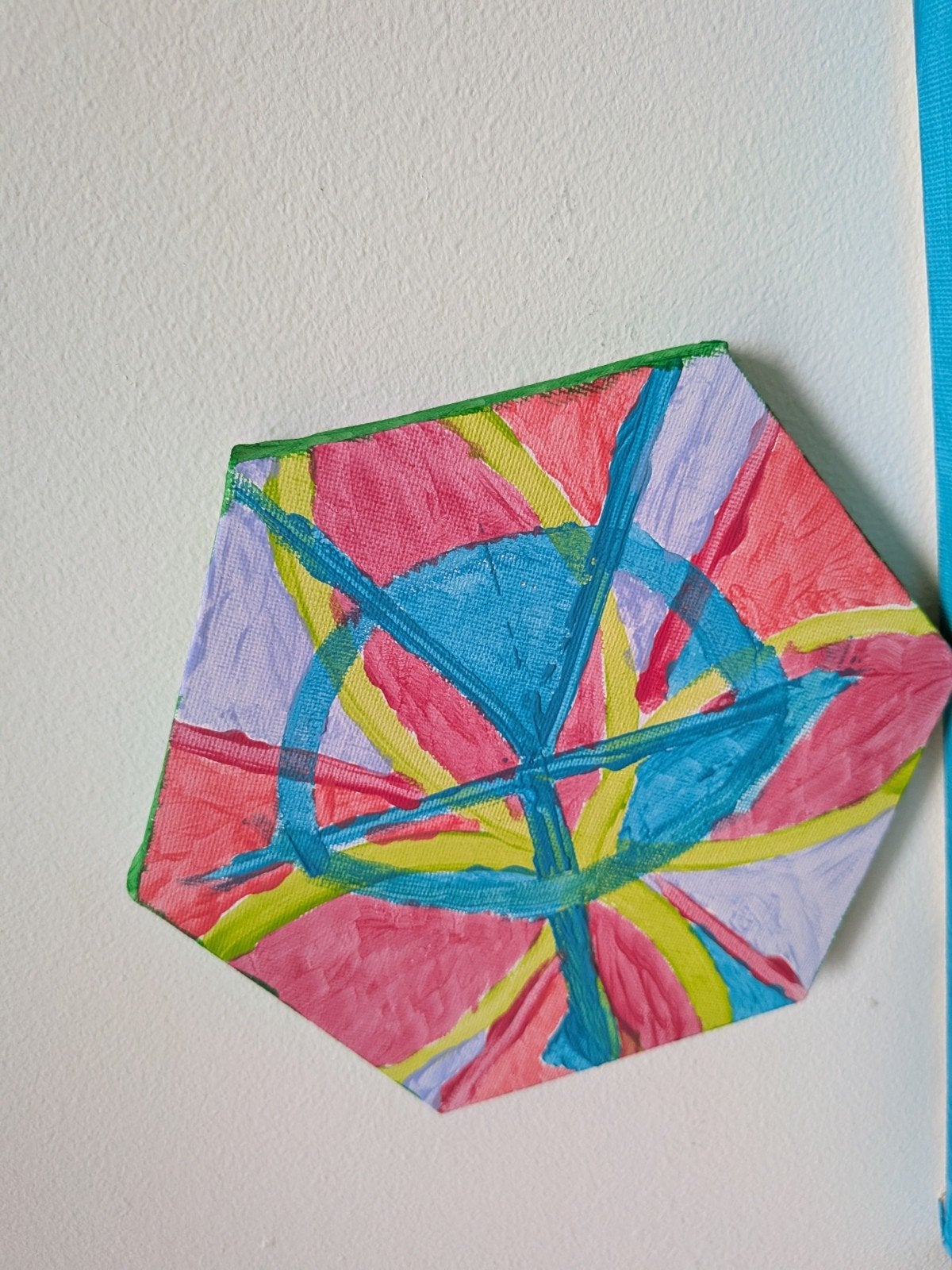 handgeschilderd schilderijtje, Antiek en Kunst, Ophalen