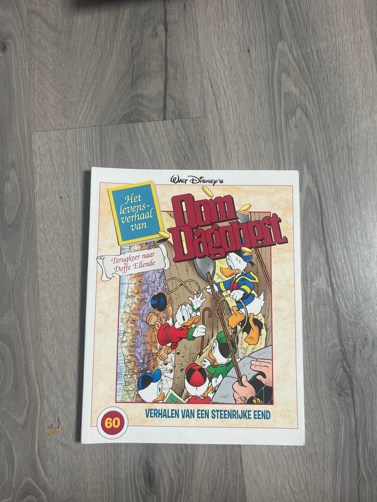 Walt Disney - Terugkeer naar doffe ellende, Boeken, Eén stripboek, Ophalen of Verzenden, Zo goed als nieuw, Walt Disney