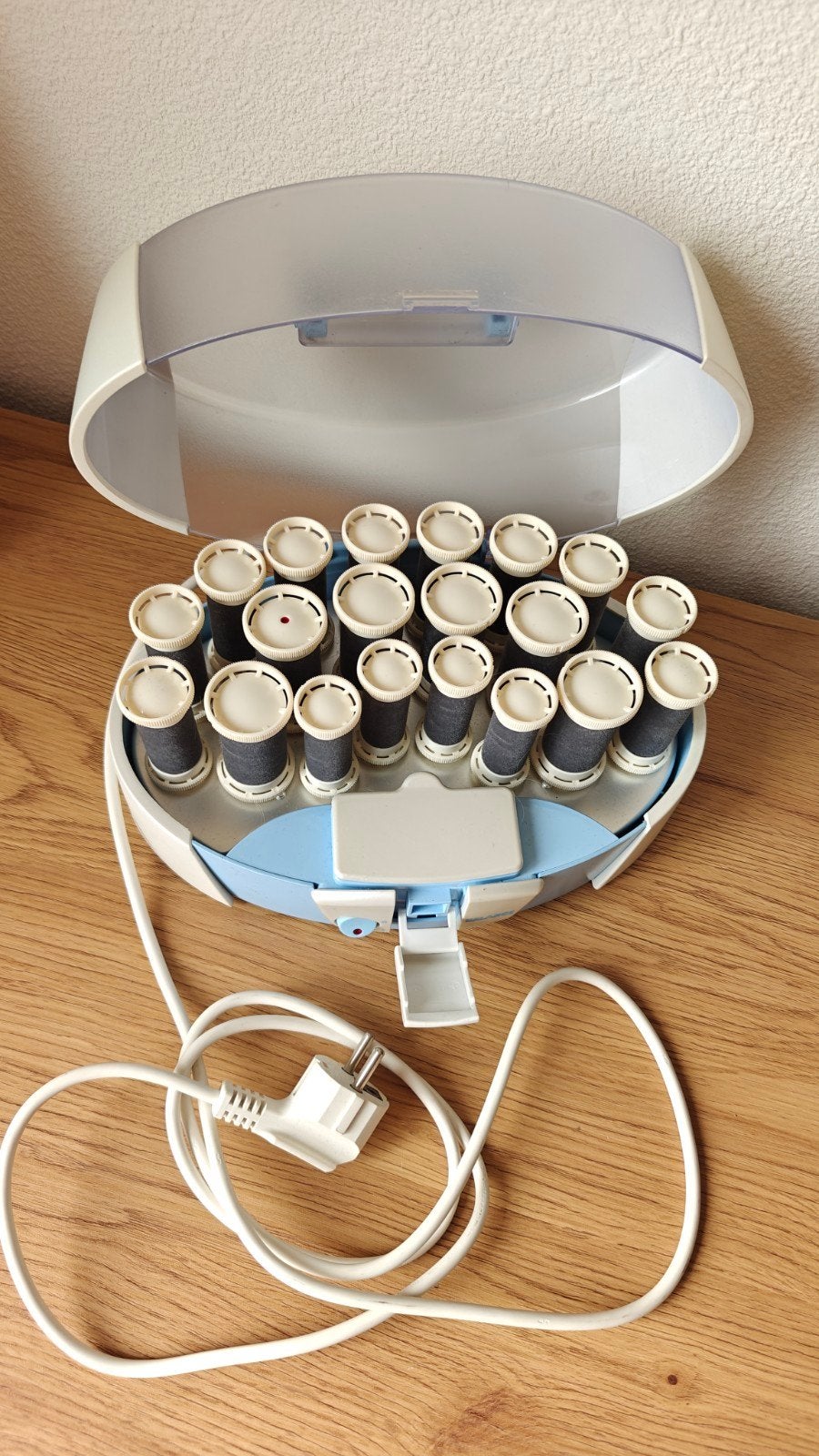 Hot curlers - verwarmde krulset, Ophalen of Verzenden, Zo goed als nieuw, Haarverzorging