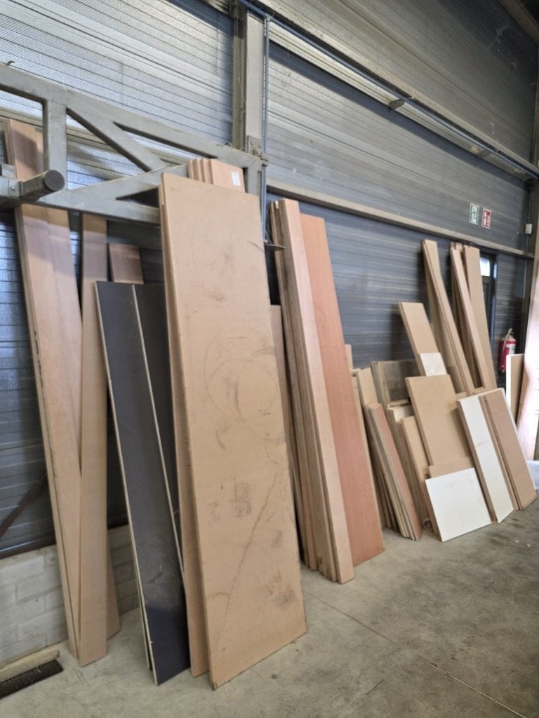 Partij MDF en Multiplex platen - Volle platen en reststukken, Doe-het-zelf en Verbouw, Ophalen, Multiplex, 20 tot 50 mm, Nieuw