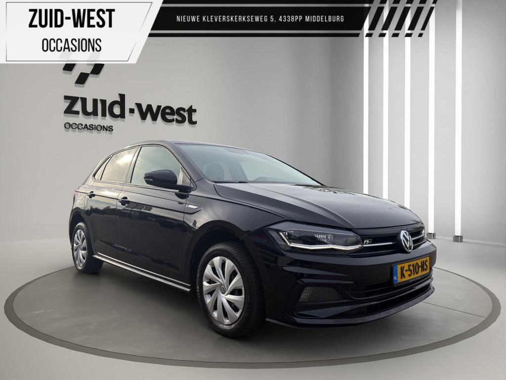 Volkswagen Polo 1.6 TDI R-Line Cruise Airco, Auto's, Voorwielaandrijving, Gebruikt, Zwart, Bedrijf