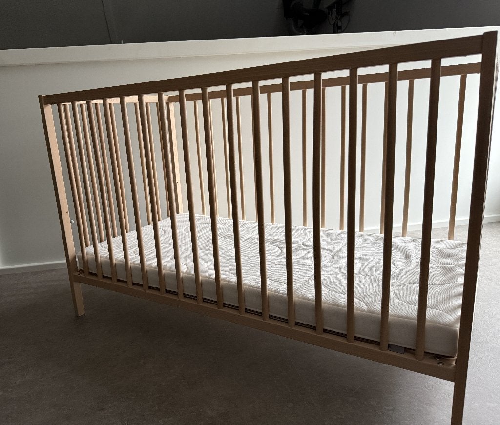 Ikea Sniglar ledikant inclusief matras, Ophalen, Zo goed als nieuw, Ledikant