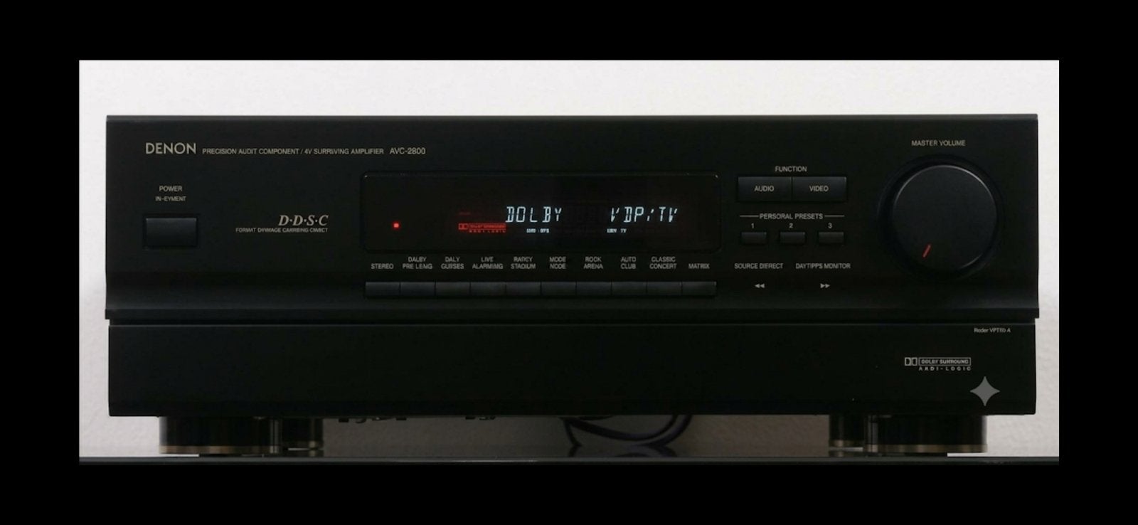 Denon AVC-2800 AV Surround Amplifier / Versterker izgst, Ophalen, Denon, Zo goed als nieuw, 120 watt of meer