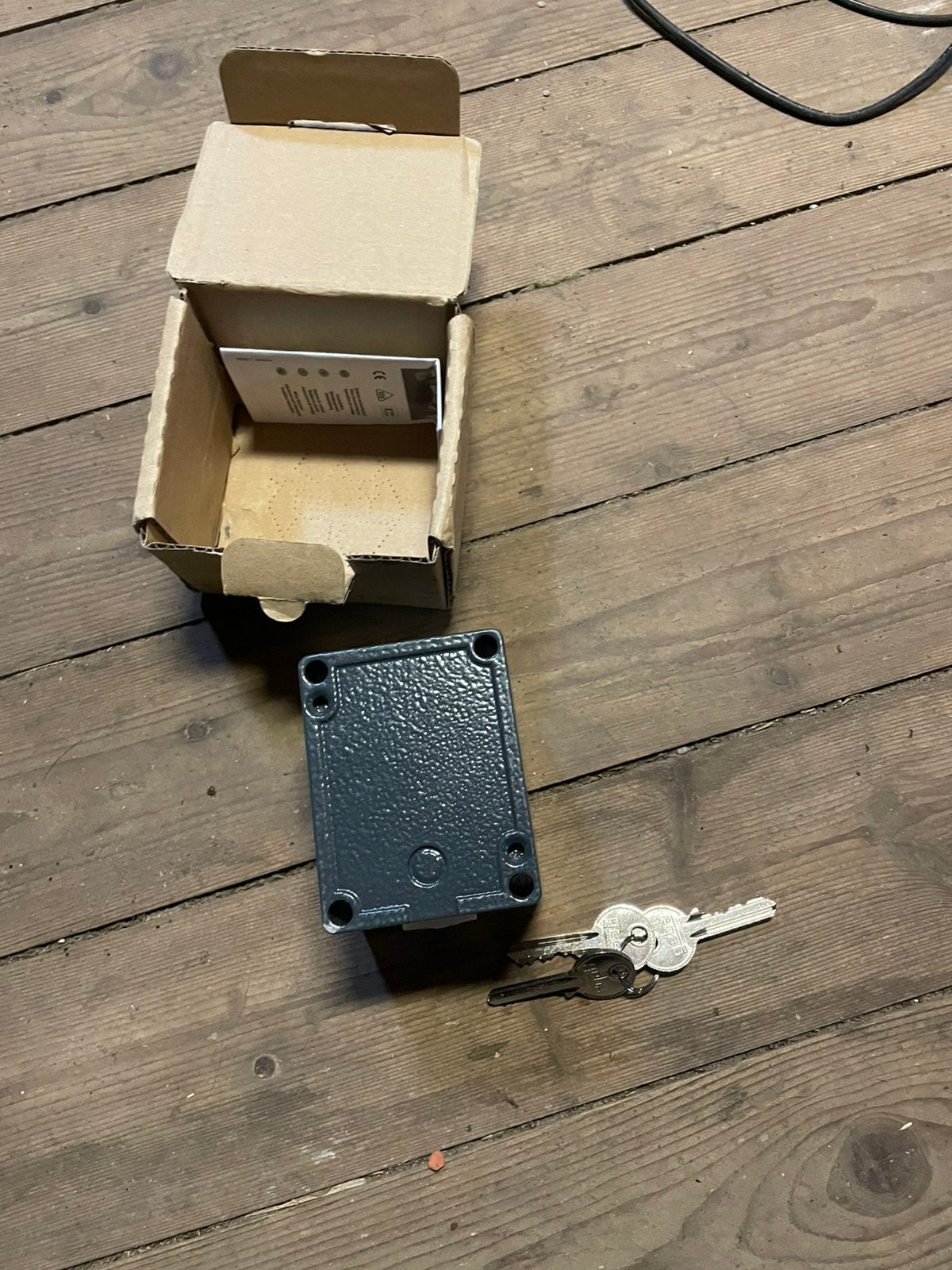 Sleutel schakelaar, Ophalen of Verzenden, Nieuw, Grijs, Minder dan 100 cm