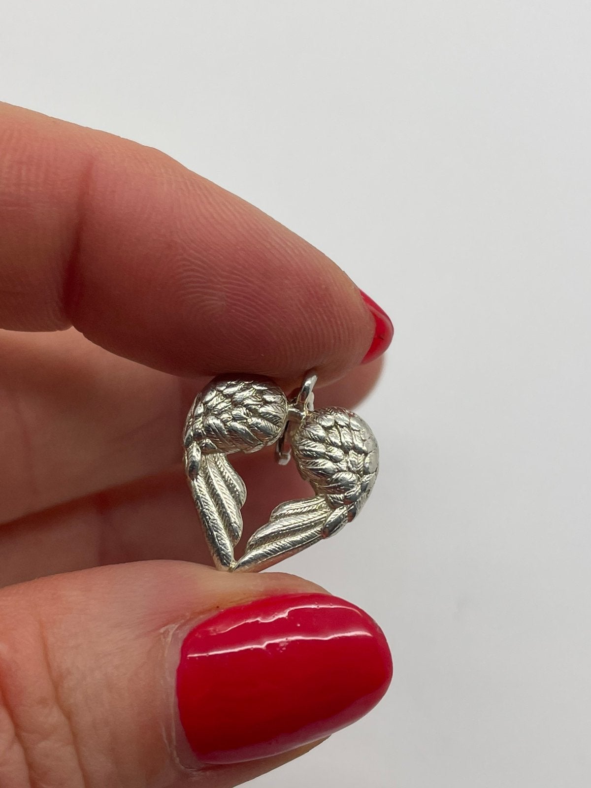 E450 Prachtige zilveren Thomas Sabo hanger / charm, Ophalen of Verzenden, X, Hart, Zilver