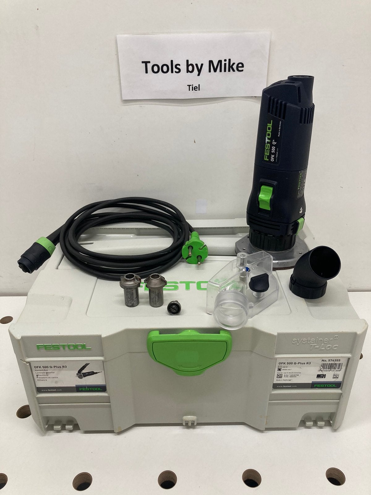 Festool ofk500q kantenfrees machine, Ophalen, Gebruikt, Elektrisch, Kantenfrees
