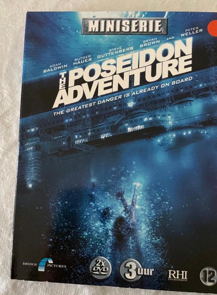 Dvd The Poseidon Adventure ( Miniserie ), Vanaf 12 jaar, Ophalen of Verzenden, Zo goed als nieuw, Actie en Avontuur