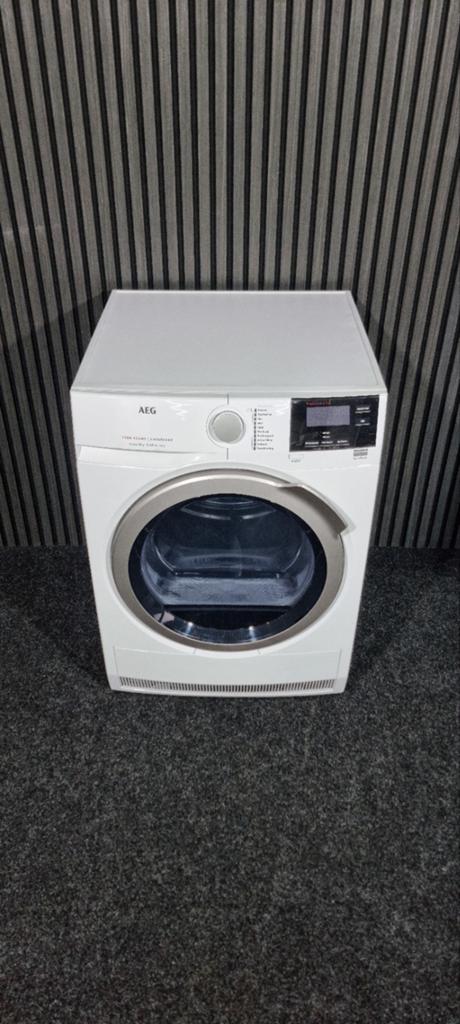 AEG Warmtepomp Droger 8 KILO!!! ZO GOED ALS NIEUW!!!, Minder dan 85 cm, 8 tot 10 kg, Ophalen of Verzenden, Zo goed als nieuw