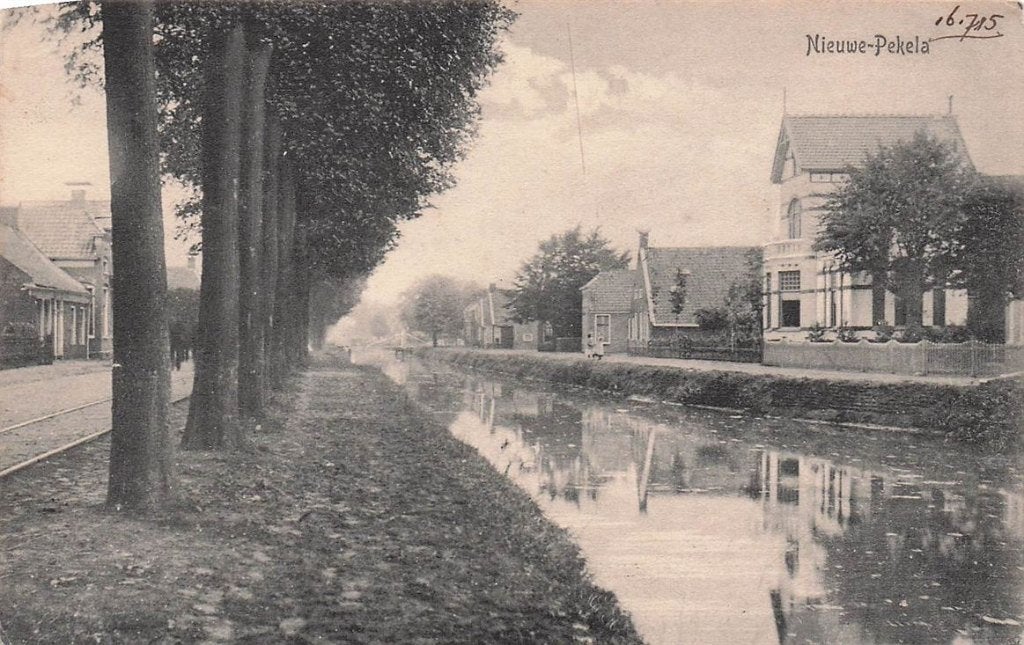 703-158-023 Nieuwe-Pekela, Verzamelen, Ansichtkaarten | Nederland, Verzenden, Voor 1920, Groningen
