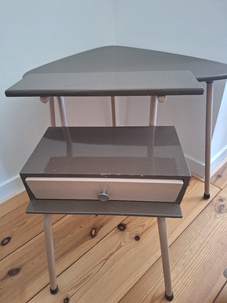 Nachtkastje Tafeltje Slaapkamerset Wim Rietveld, Ophalen of Verzenden, Gebruikt, Minder dan 45 cm, 55 tot 70 cm