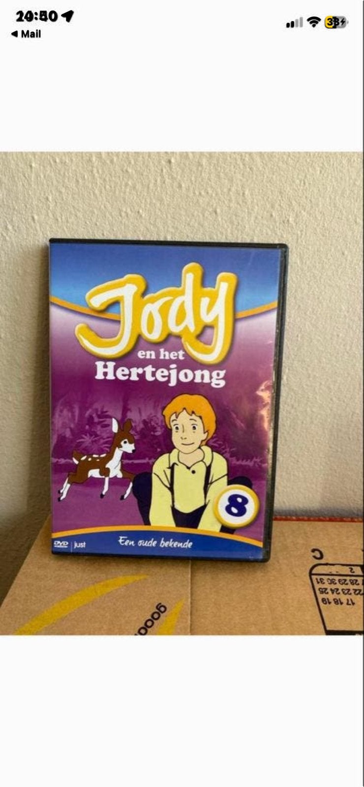 Jody en het Hertejong - Deel 8 DVD, Europees, Gebruikt, Alle leeftijden, Inclusief doosje