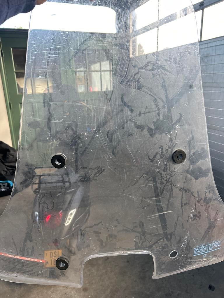 1x Vespa S windscherm gebruikt, Ophalen of Verzenden, Gebruikt, Overige typen, Vespa