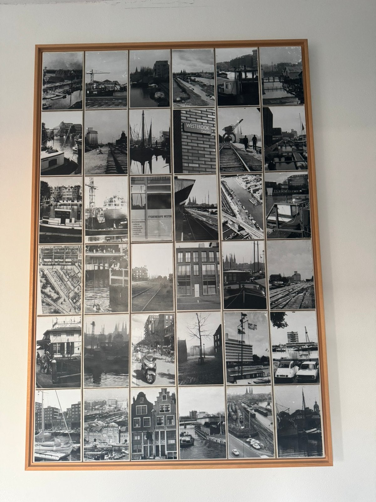 Naomi Art - Amsterdam - Westerdok - Uniek, Ophalen, 100 tot 125 cm, 75 – 100, Print