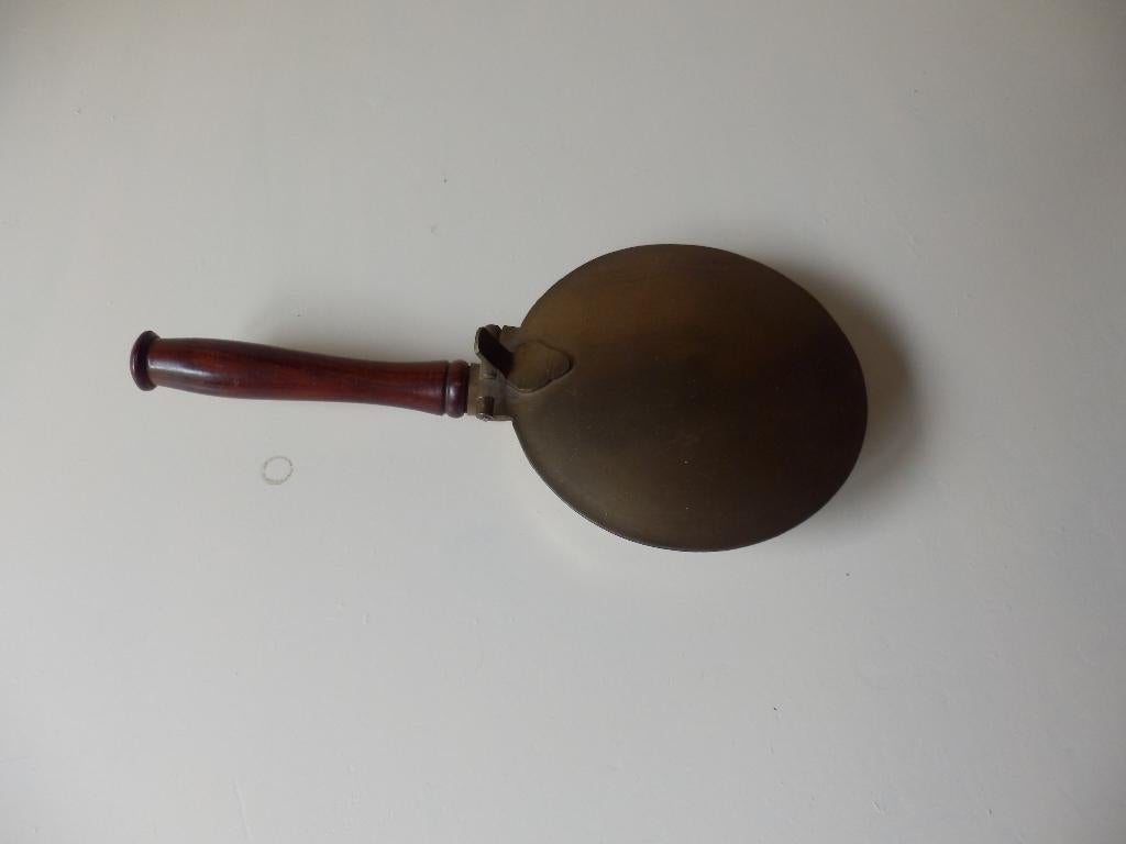 Koperen bakje Hoogte 13 cm doorsnede 3,8 cm, Antiek en Kunst, Ophalen of Verzenden, Koper