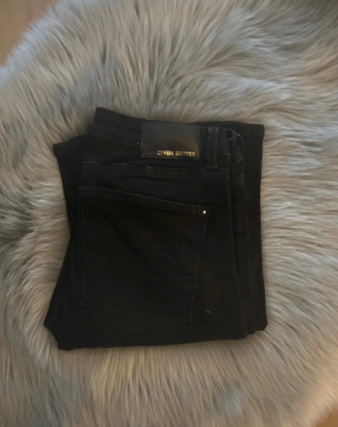 Flared jeans, Seven Sisters, Ophalen of Verzenden, Nieuw, Zwart, W27 (confectie 34) of kleiner