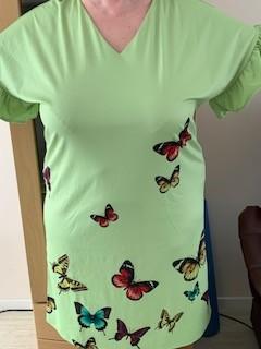 Prachtig jurk appeltje groen Didi Pretty Different maat 50, Kleding | Dames, Jurken, Zo goed als nieuw, Maat 46/48 (XL) of groter