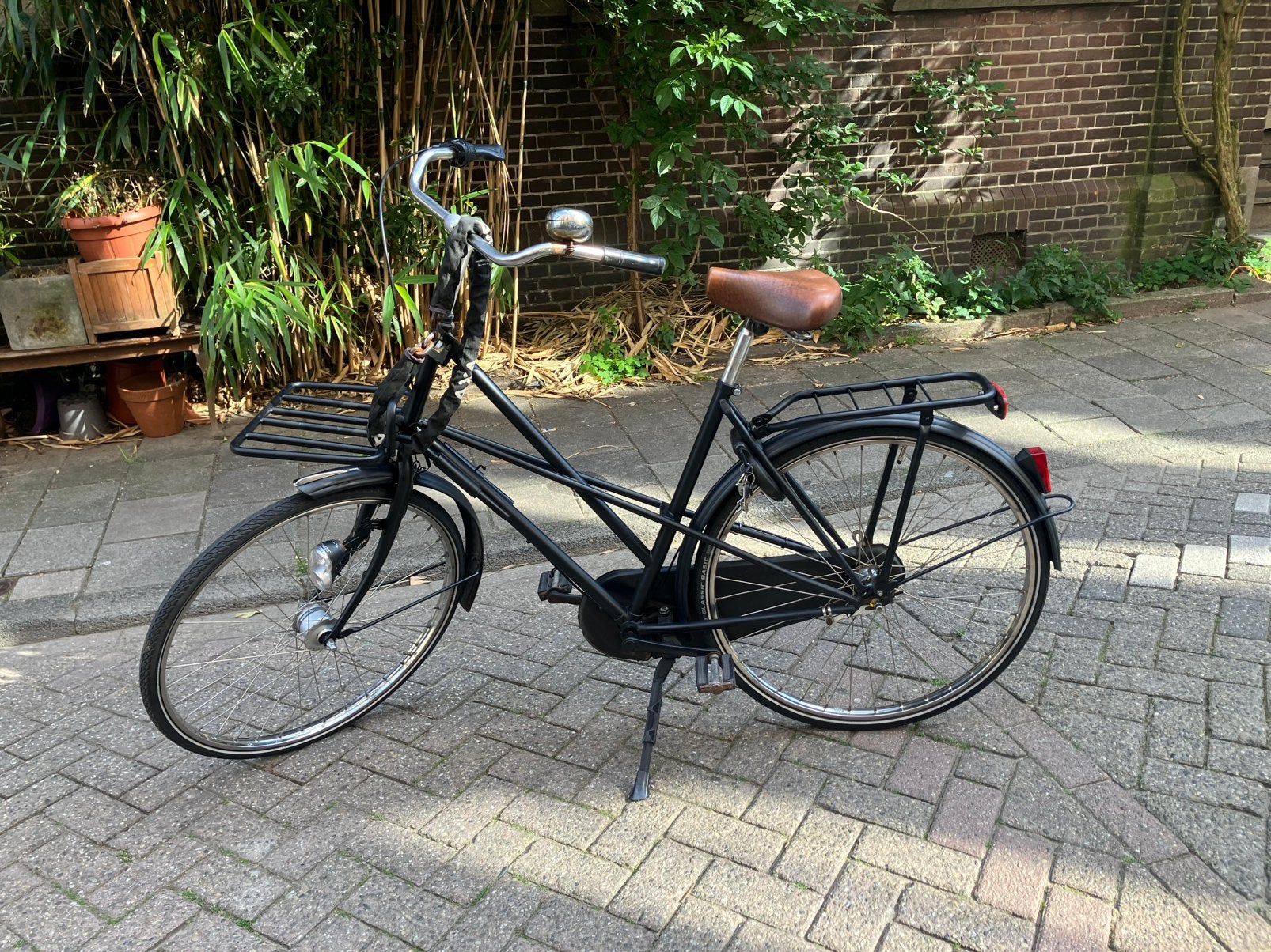 Azor kruisframe 3 versnellingen terugtrap, Fietsen en Brommers, Terugtraprem, Gebruikt, Versnellingen, 56 cm of meer