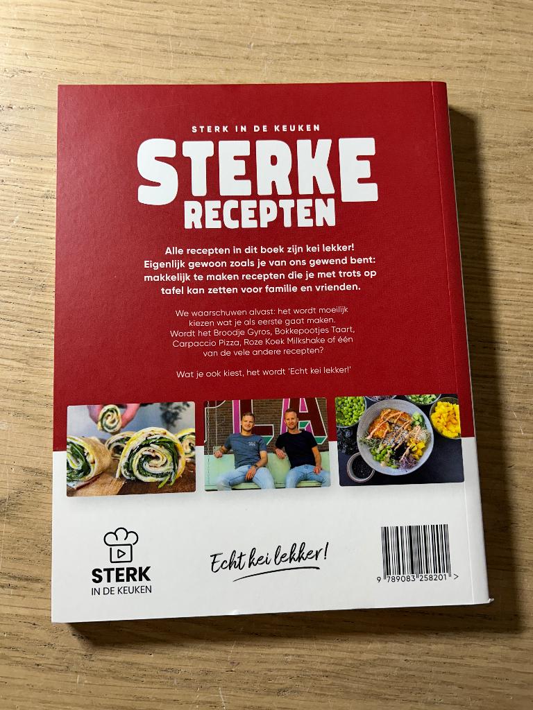 Sterk in de Keuken Sterke Recepten Echt kei lekker!, Boeken, Kookboeken, Ophalen of Verzenden, Zo goed als nieuw, Nederland en België