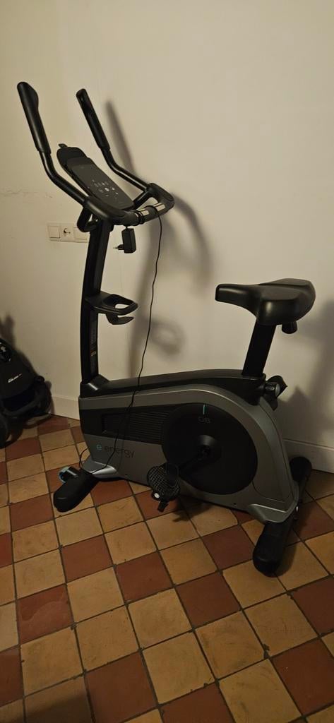 Hometrainer Domyos e-energy C3.0 - Zo goed als nieuw, Ophalen, Zo goed als nieuw, Metaal, Benen