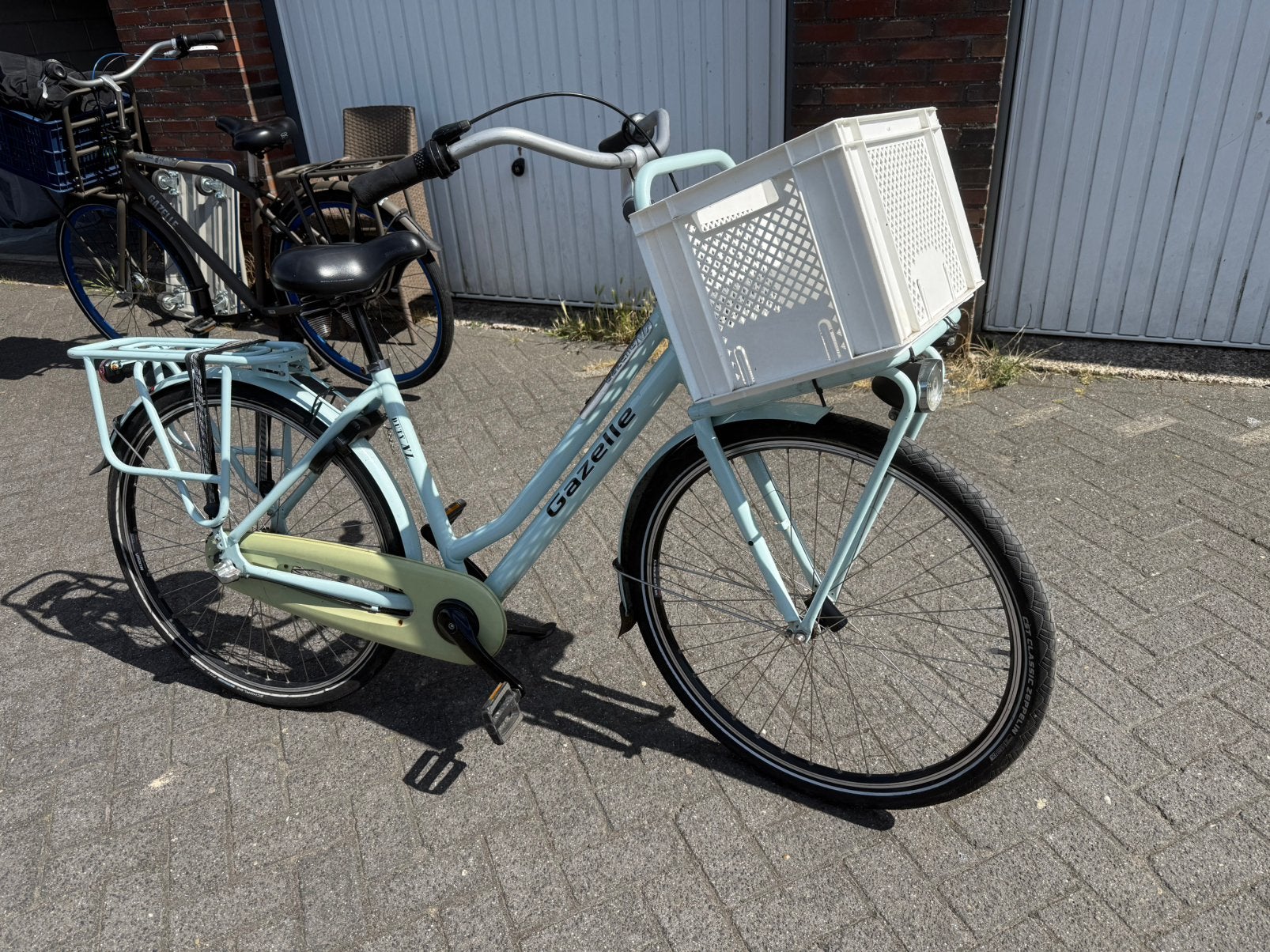 Gazelle Duty NL te koop, Fietsen en Brommers, Fietsen | Dames | Damesfietsen, Ophalen, Terugtraprem, Gebruikt, Versnellingen