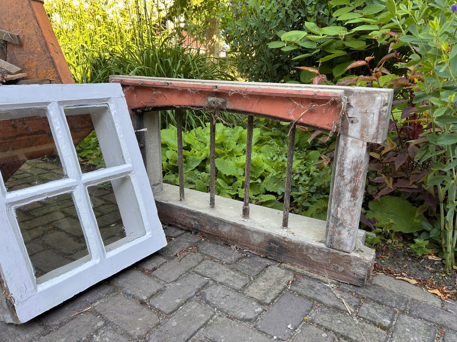 Oude boerdij stalraam, Ophalen, Gebruikt, 80 tot 120 cm, Minder dan 80 cm
