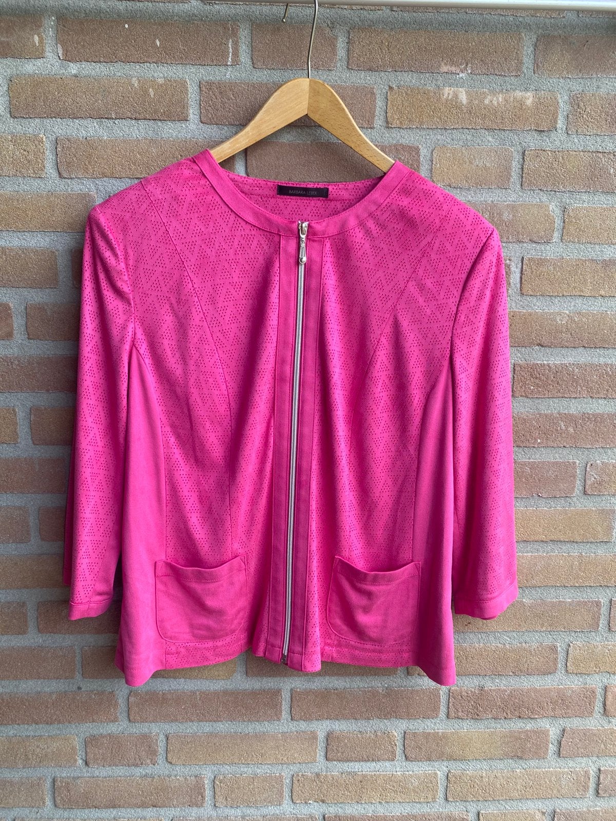 Barbara Lebek zomer blouse vestje jasje, Ophalen of Verzenden, Nieuw, Maat 42/44 (L), Roze