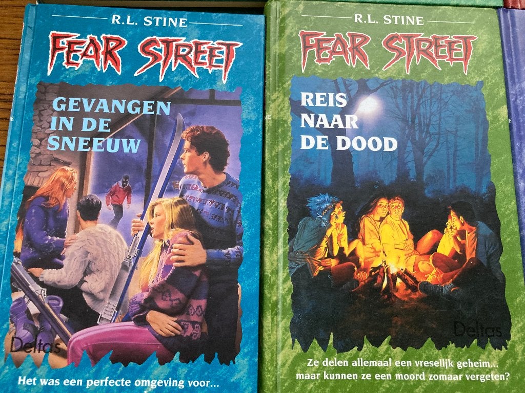 T.K. nog 9 boeken van Fear Street door R.L. Stine zie lijst, Ophalen of Verzenden, Gelezen, R.L. Stine, Fictie