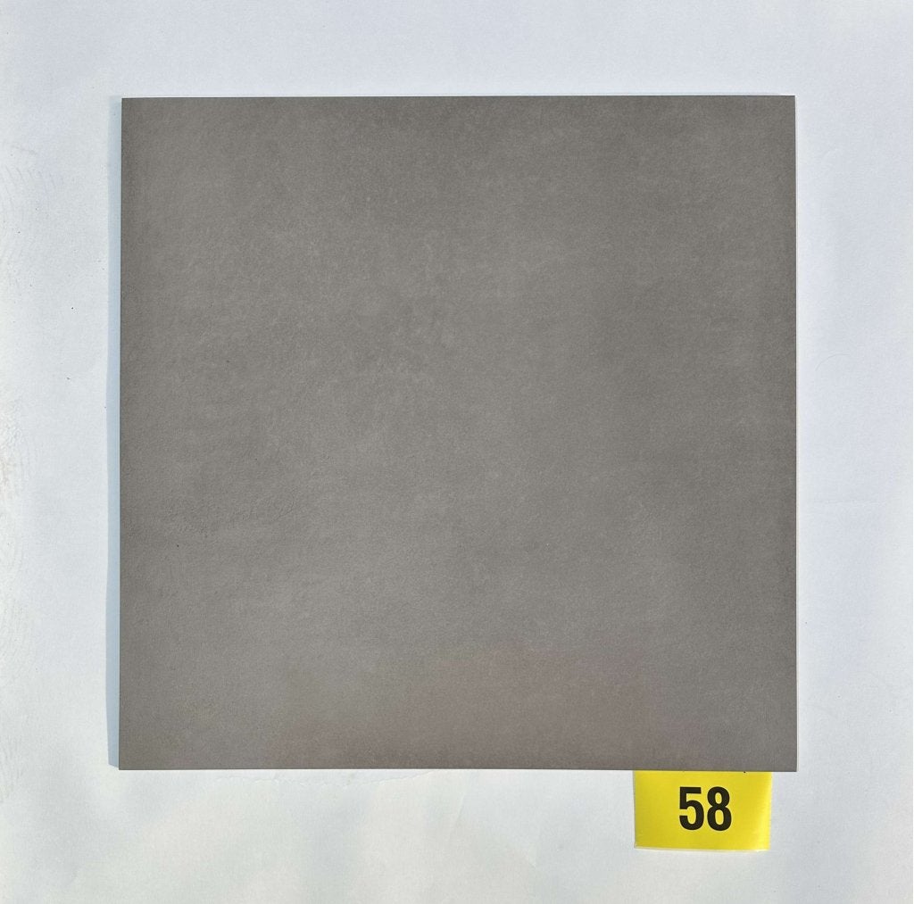 Grijze, keramische tegels 75x75cm – 7,88m² – restpartij, Ophalen, 60 cm of meer, Nieuw, 5 tot 10 m²