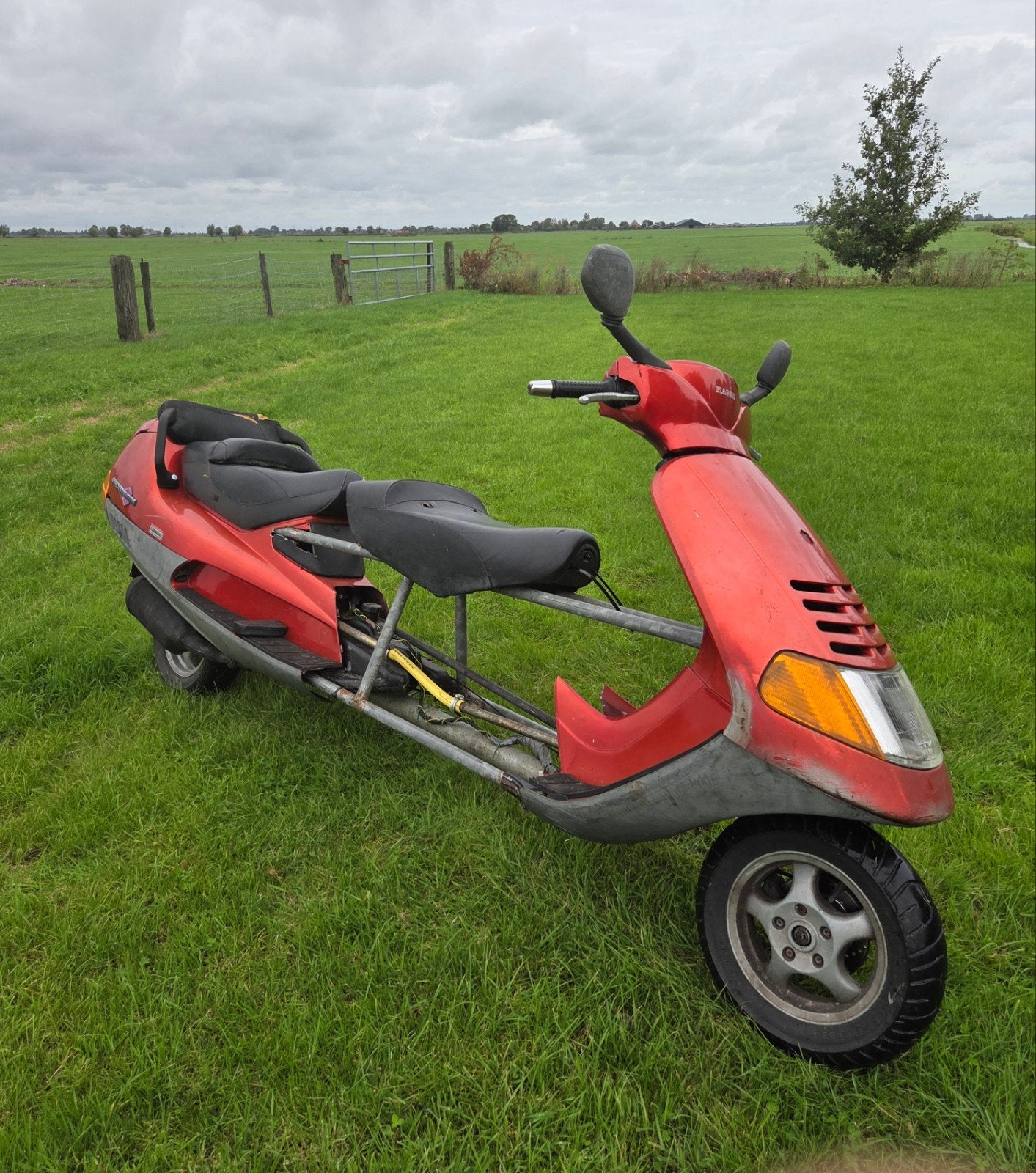 hexagon verlengd, Ophalen, Tweetakt, Overige modellen, 125 cc